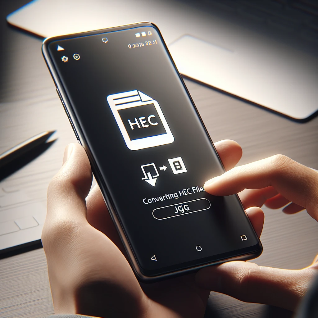 "Step-by-step guide on converting HEIC to JPG on iPhone, featuring an illustrative screenshot of the Settings app with relevant options highlighted."